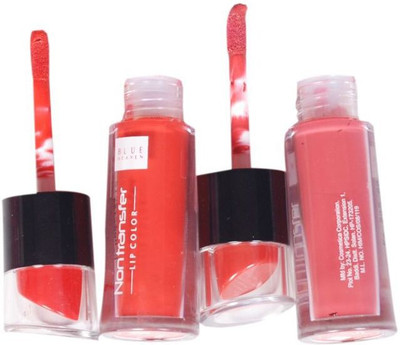 Blue Heaven Non Transfer Lip Color - Scarlet Red_01 & Brick Red_04 (Pack of 2)(120 g, Blue Heaven)
Blue Heaven Non Transfer Lip Color - Scarlet Red_01 & Brick Red_04 (Pack of 2)(120 g, Blue Heaven)