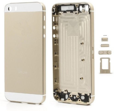 Delmohut Apple iPhone 5s Back Panel(Gold)
