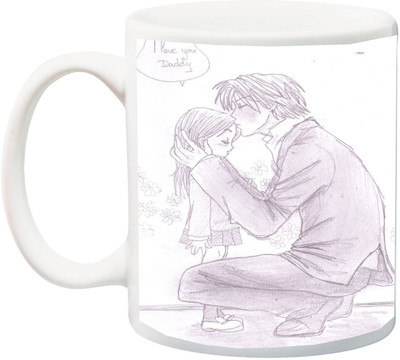 ME&YOU Gift for father/Daddy;I Love You Dad black 3D printed Ceramic Mug(325 ml), Multicolor
ME&YOU Gift for father/Daddy;I Love You Dad black 3D printed Ceramic Mug(325 ml), Multicolor