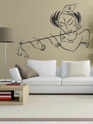 Trends on Wall Medium Spritual Sticker(Pack of 1)