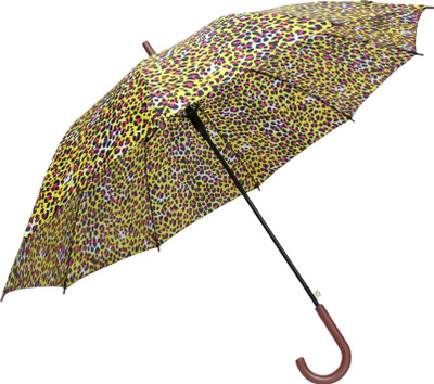 HOU-DY Pongee Animal Digital Print Big Umbrella(Multicolor)