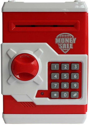 Variety Gift Centre Electronic Coin Bank(Red, White)
