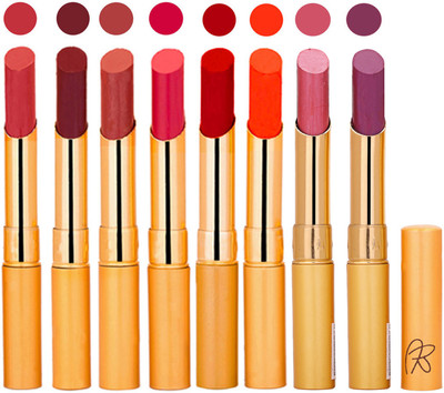 Rythmx Slim Lipstick 8 Pcs Combo Set 77(Multicolor,, 17.6 g)