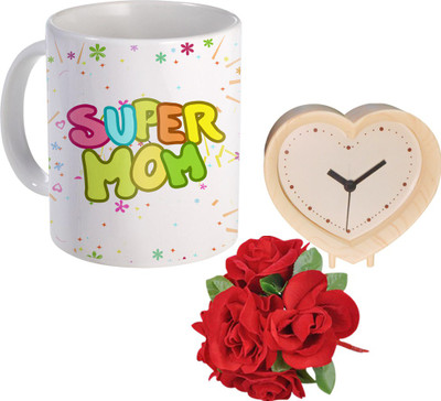 SKY TRENDS Gift For Mother Printed Coffee With Table Clock And Flower Bunch Birthday/Anniversary Also AJT-016 Ceramic Mug(350 ml, Pack of 3), Multicolor
SKY TRENDS Gift For Mother Printed Coffee With Table Clock And Flower Bunch Birthday/Anniversary Also AJT-016 Ceramic Mug(350 ml, Pack of 3), Multicolor