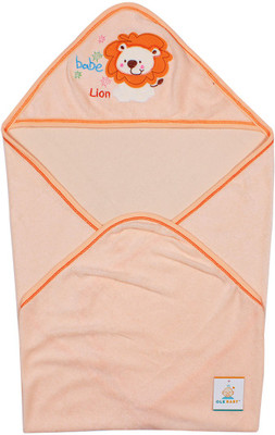 Ole Baby Cotton 350 GSM Bath Towel(Orange)