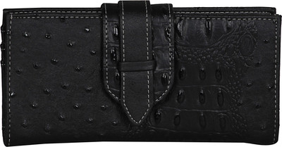 WhiteAsh Casual Black Clutch