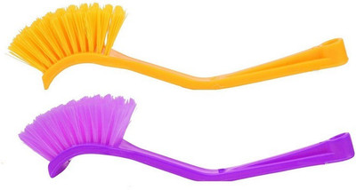 bajrang Wash basin and Sink cleaning Brush (02 pcs.) Home Cleaning Set