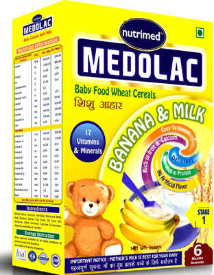 Nutrimed Medolac Baby Food (6 Months Onwards) Cereal(300 g)