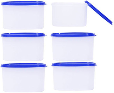 SSD Microwaveable Space Saver 6PC - 600 ml Plastic Grocery Container(Pack of 6, White, Blue), Blue;white
SSD Microwaveable Space Saver 6PC - 600 ml Plastic Grocery Container(Pack of 6, White, Blue), Blue;white