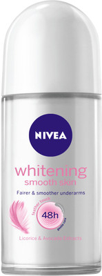 Nivea Whitening Smooth Skin Deodorant Roll-on - For Women(50 ml)