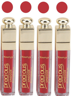 Cover Girl Precious Sindoor With Sparkles (Pack of 4) in Wholesale Price Sindoor(Maroon)