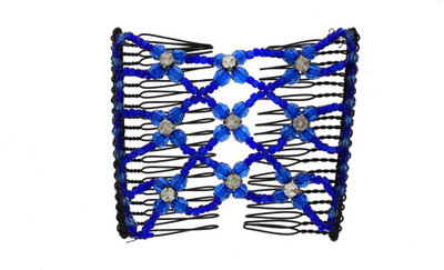 Anuradha Art Beautiful Designer Hair Claw(Blue)