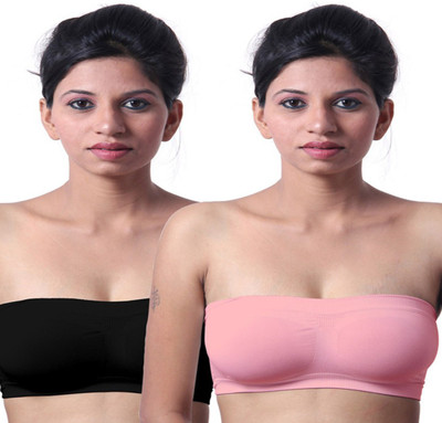 Ostium byBlack and Pink Color Tube Black and Pink Color Tube Girl's Tube Bra(Black, Pink, Ost_blk_pnk_4268
Ostium byBlack and Pink Color Tube Black and Pink Color Tube Girl's Tube Bra(Black, Pink, Ost_blk_pnk_4268