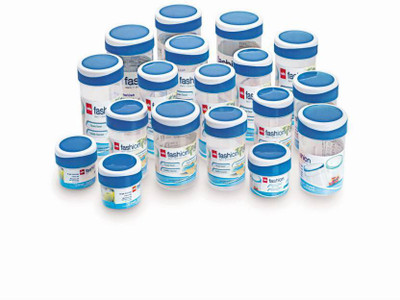 Cello Fashion Container Set - 250 ml, 500 ml, 750 ml, 1000 ml, 1500 ml PP (Polypropylene) Grocery Container(Pack of 18, Blue, White)
Cello Fashion Container Set - 250 ml, 500 ml, 750 ml, 1000 ml, 1500 ml PP (Polypropylene) Grocery Container(Pack of 18, Blue, White)
