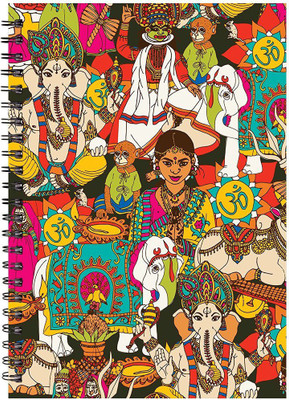 FOA A4 Notebook(FOA, Multicolor)
