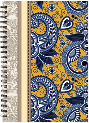 Paper Plane Design A4 Notebook(Paper Plane Design, Multicolor)