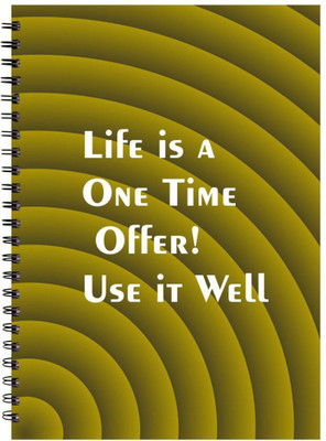 FOA A5 Notebook(Paper Plane Design, Multicolor)