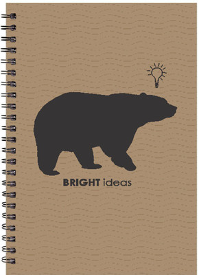 Paper Plane Design A5 Notebook(Paper Plane Design, Multicolor)