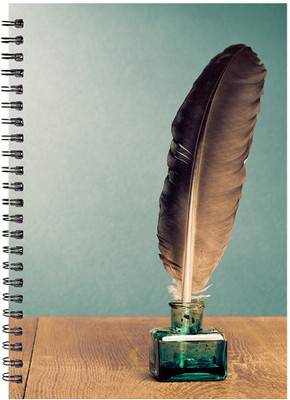 Paper Plane Design A5 Notebook(Paper Plane Design, Multicolor)