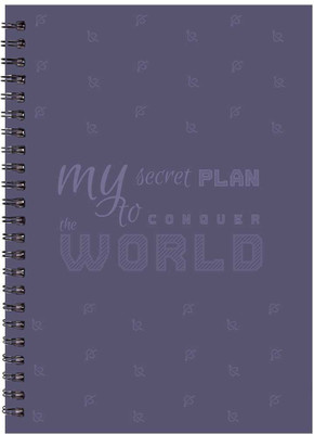 Printelligent A4 Notebook(Printelligent, Multicolor)