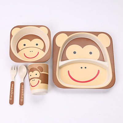 EZ Life EZ Life Kids Dining Set - Eco Friendly Bamboo - 5 Pieces - Monkey Pack of 5 Dinner Set(Bamboo)
EZ Life EZ Life Kids Dining Set - Eco Friendly Bamboo - 5 Pieces - Monkey Pack of 5 Dinner Set(Bamboo)
