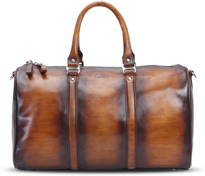 Brune (Expandable) BRUNE VEG TANNED / HAND PAINTED LEATHER SMALL DUFFLE BAG Travel Duffel Bag(Brown)
Brune (Expandable) BRUNE VEG TANNED / HAND PAINTED LEATHER SMALL DUFFLE BAG Travel Duffel Bag(Brown)