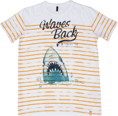 United Colors of Benetton Boys Striped Cotton T Shirt(White, Pack of 1, 101
United Colors of Benetton Boys Striped Cotton T Shirt(White, Pack of 1, 101