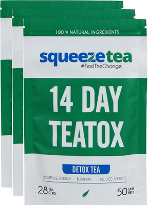 Squeeze Tea Teatox Herbs Herbal Infusion Pouch(3 Sachets)