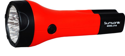 SUNSONIK 2119 Torch(Red : Rechargeable)