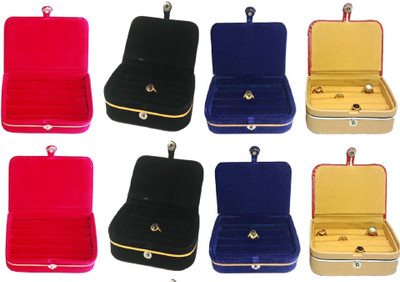 Addyz Combo of 8 Pieces 2Red 2Blue 2Gold 2Black Ring Makeup Vanity Box(Multicolor)
Addyz Combo of 8 Pieces 2Red 2Blue 2Gold 2Black Ring Makeup Vanity Box(Multicolor)