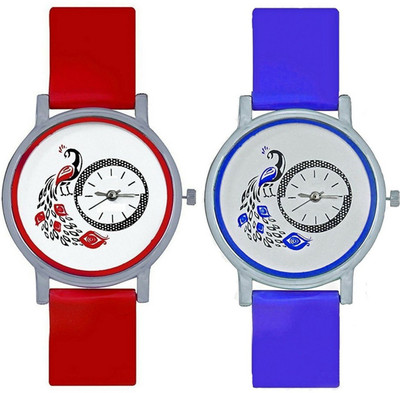 SPINOZA letest collation fancy and attractive peacock 04S09 Watch - For Girls