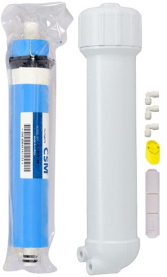 BalRama RO Membrane Filter CSM 80 GPD + Membrane Housing + Elbow Connectors + Teflon Tape + FR Flow Restirctor for Water Purifier RO Service Kit Solid Filter Cartridge(0.00005, Pack of 6)
BalRama RO Membrane Filter CSM 80 GPD + Membrane Housing + Elbow Connectors + Teflon Tape + FR Flow Restirctor for Water Purifier RO Service Kit Solid Filter Cartridge(0.00005, Pack of 6)