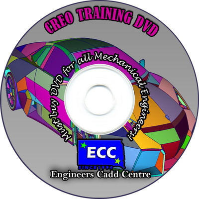 ENGINEERS CADD CENTRE CREO TRAINING DVD(DVD)