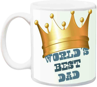 ME&YOU Gift for Father/Daddy;World Best Dad HD printed Ceramic Mug(325 ml), Multicolor
ME&YOU Gift for Father/Daddy;World Best Dad HD printed Ceramic Mug(325 ml), Multicolor