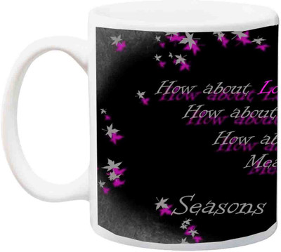 ME&YOU Gift for Husband/Wife/Girlfriend/Boyfriend/Lover;"Special Beautiful How About Color Love HD printed Ceramic Mug(325 ml), Multicolor
ME&YOU Gift for Husband/Wife/Girlfriend/Boyfriend/Lover;"Special Beautiful How About Color Love HD printed Ceramic Mug(325 ml), Multicolor