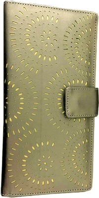 Fashion Knack Women Evening/Party Green Artificial Leather Wallet(15 Card Slots), Grey gold
Fashion Knack Women Evening/Party Green Artificial Leather Wallet(15 Card Slots), Grey gold