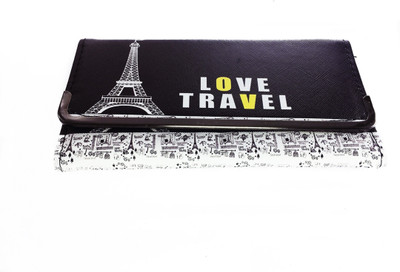 HandyPik Casual Black Clutch