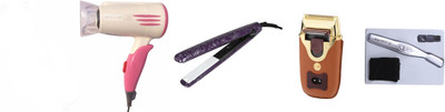 3P Kart 1400 W, TA-662, RF-818, RSCW-700 Personal Care Appliance Combo(Hair Straightener, Hair Dryer)
3P Kart 1400 W, TA-662, RF-818, RSCW-700 Personal Care Appliance Combo(Hair Straightener, Hair Dryer)