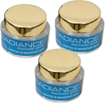 Radiance Diamond glow day cream Set of 3(15 ml)