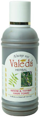 Valeda Herbal Neem and Thyme Hair Tonic - Miracle Clinical Product to Control 'DANDRUFF' - Since 1988(100 ml)
Valeda Herbal Neem and Thyme Hair Tonic - Miracle Clinical Product to Control 'DANDRUFF' - Since 1988(100 ml)
