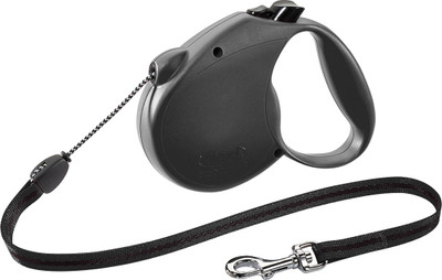Flexi Standard Small 5 m 500 cm Dog Cord Leash(Black)