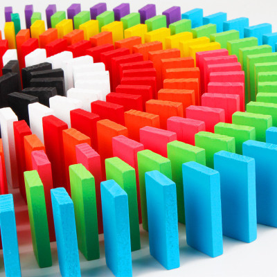 Trinkets & More Domino Game Set 10 Colours Wooden Building and Stacking Toy Counting Adding Subtracting Multiplication Racing Game Toy Educational Toy for Kids 3+Years (100 Pcs)(Multicolor)
Trinkets & More Domino Game Set 10 Colours Wooden Building and Stacking Toy Counting Adding Subtracting Multiplication Racing Game Toy Educational Toy for Kids 3+Years (100 Pcs)(Multicolor)