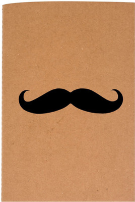 The Crazy Me A6 Diary(Mustache, Brown)