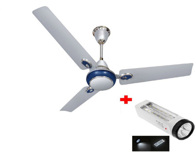 BLUE SAPPHIRE Blue Sapphire 3 Blade Ceiling Fan 48 Inch Silver Blue with 14 LED Emergancy Light Combo 3 Blade Ceiling Fan(BLUE, Pack of 1)
BLUE SAPPHIRE Blue Sapphire 3 Blade Ceiling Fan 48 Inch Silver Blue with 14 LED Emergancy Light Combo 3 Blade Ceiling Fan(BLUE, Pack of 1)