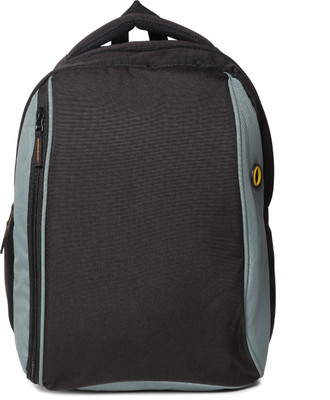 Campus Sutra 15.6 inch Laptop Backpack(Black), Black;grey