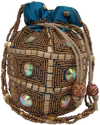 The Living Craft The Living Craft Beaded Satin Women's Potli with Multi Color Stones Potli(Multicolor)
The Living Craft The Living Craft Beaded Satin Women's Potli with Multi Color Stones Potli(Multicolor)