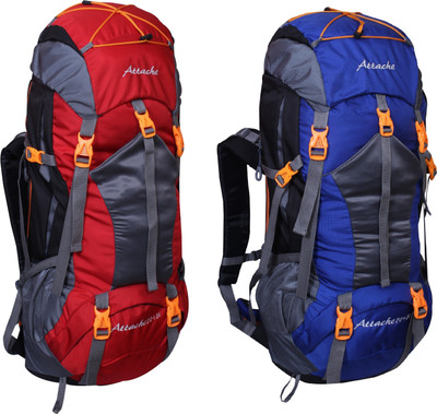 Attache 1025R Hiking Backpack (Red & Royal Blue) Set of 2 With Rain Cover … Rucksack - 70 L(Multicolor)
Attache 1025R Hiking Backpack (Red & Royal Blue) Set of 2 With Rain Cover … Rucksack - 70 L(Multicolor)
