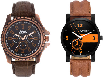 AMSER Awesome Set Of Watch - For Men