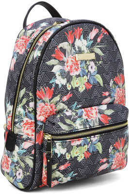ALDO ORLANDINI 1 L Backpack(Multicolor), Black/white jacquard w/floral print w/lt gold hw
ALDO ORLANDINI 1 L Backpack(Multicolor), Black/white jacquard w/floral print w/lt gold hw