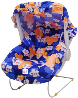 Mamma's Babyee FLORALPRINT-BLUE Non-electric Bouncer(Blue)